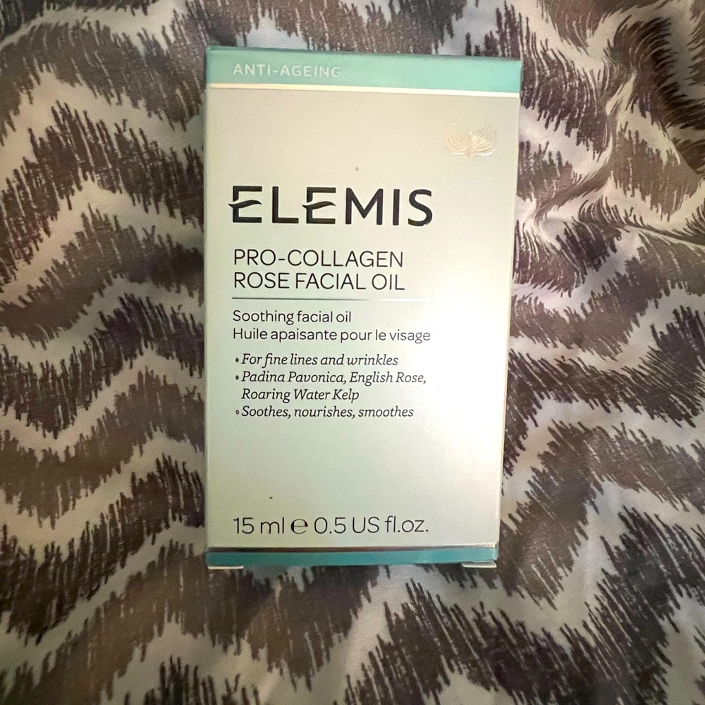 New - Elemis pro-collagen rose facial oil